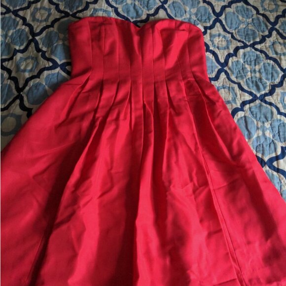 NWT JCrew Marlie Dress strapless sweetheart Sz 10 bridesmaid cocktail zip boning - Picture 3 of 6